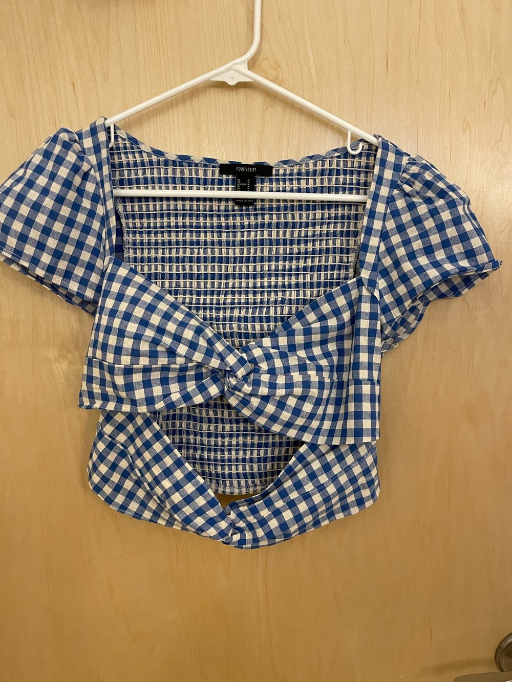 Forever 21 Gingham Top